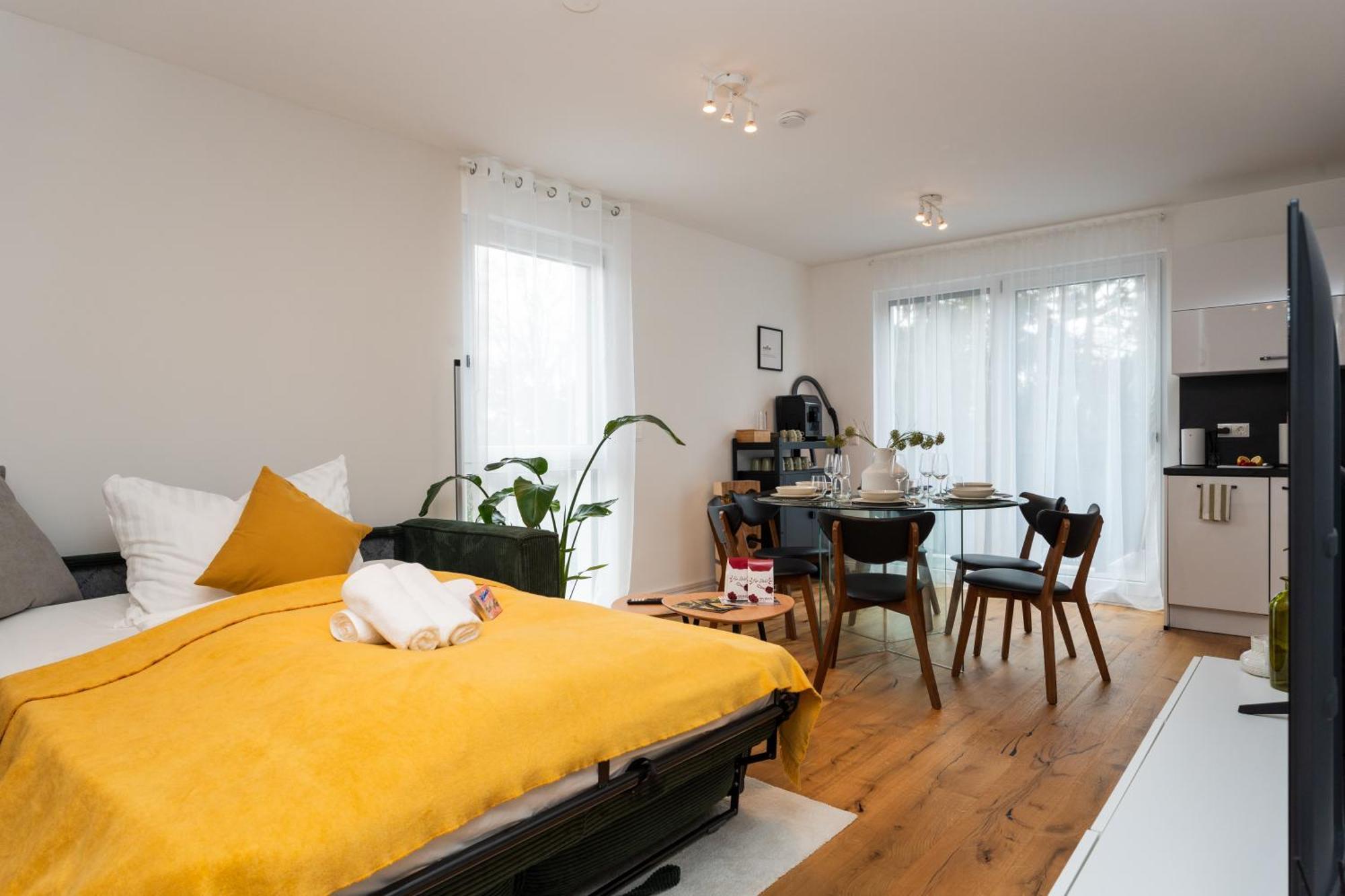 Noblenest: Terrasse - Netflix - Kaffee Appartement Wenen Buitenkant foto
